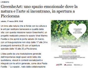 greenheart gazzetta lucca